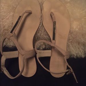 Calvin Klein beige sandals